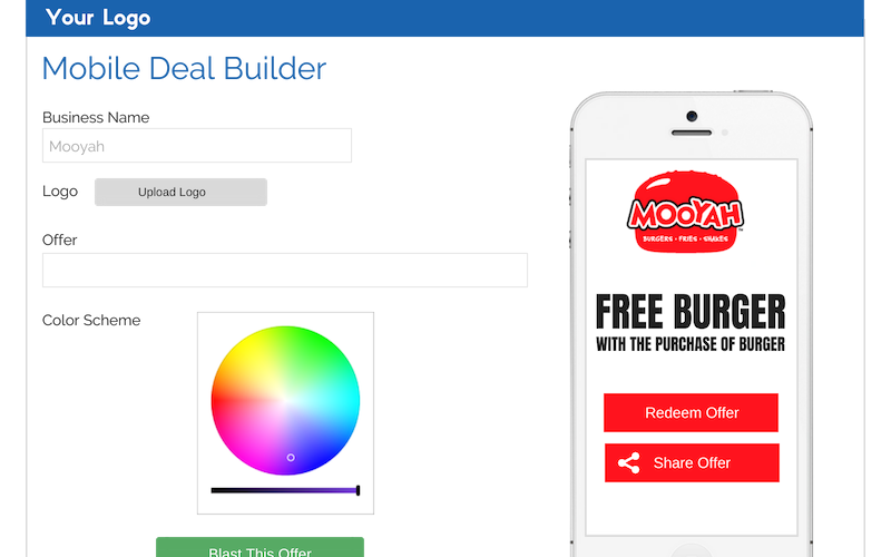 Mobile Deal Builder